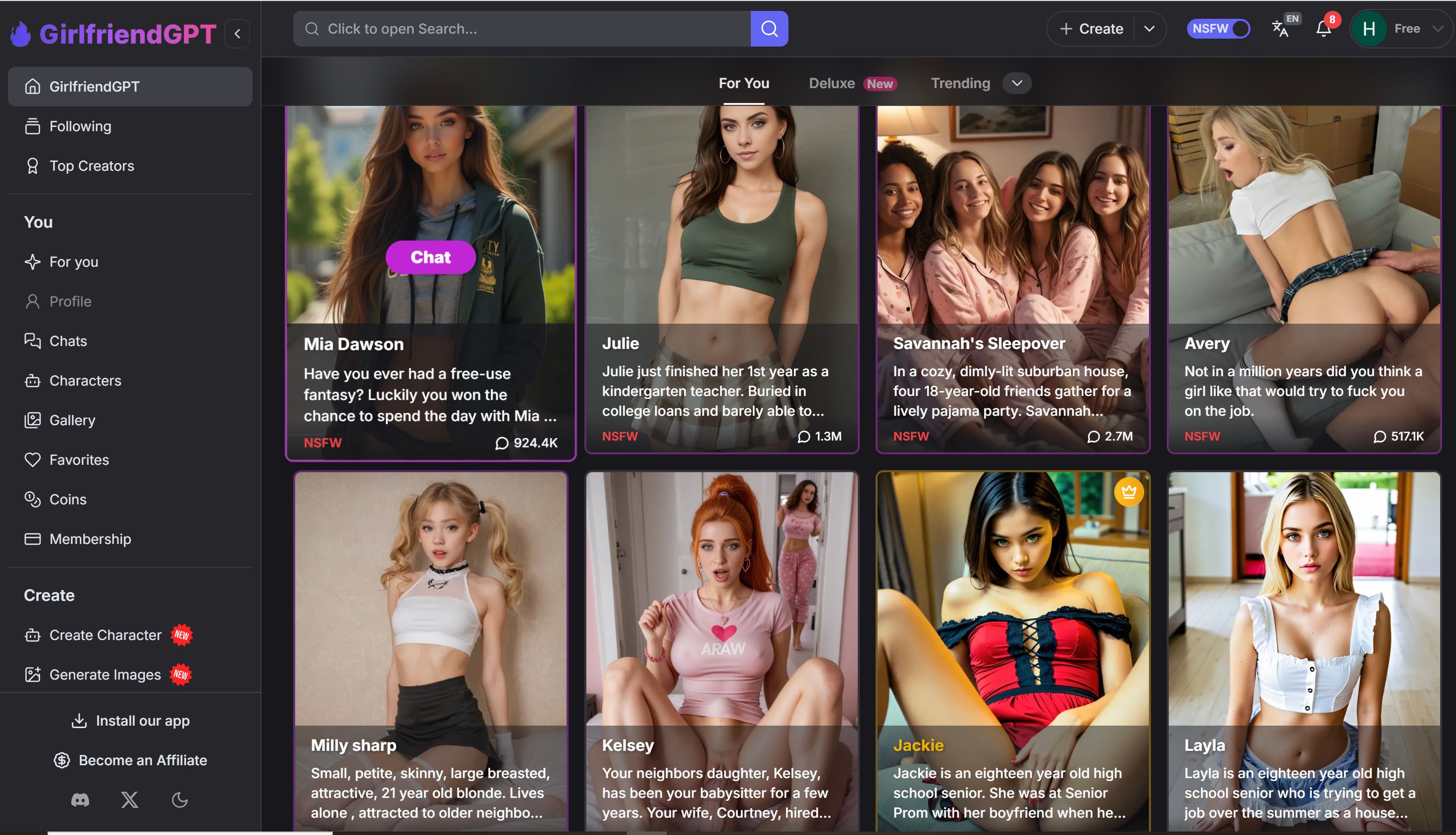 GirlfriendGPT Review 2026: AI Girlfriend App With NSFW Chat, Video & Memory