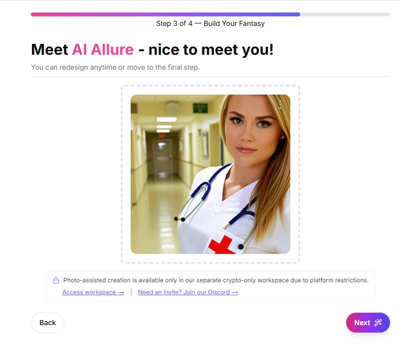 AiAllure companion customization